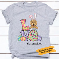 Personalized Dog Mom Easter Love T Shirt FB246 81O58 thumb 1