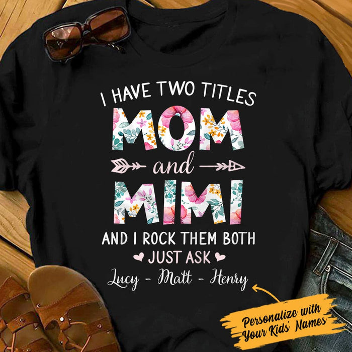 Personalized Grandma T Shirt JN162 85O36 1