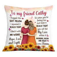 Personalized To My Old Friends Hug This Pillow OB241 36O34 thumb 1
