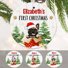 Personalized Dog First Christmas  Ornament SB291 67O34 1