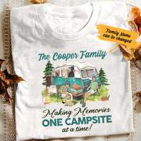 Personalized Camping White T Shirt JN181 87O53 thumb 1