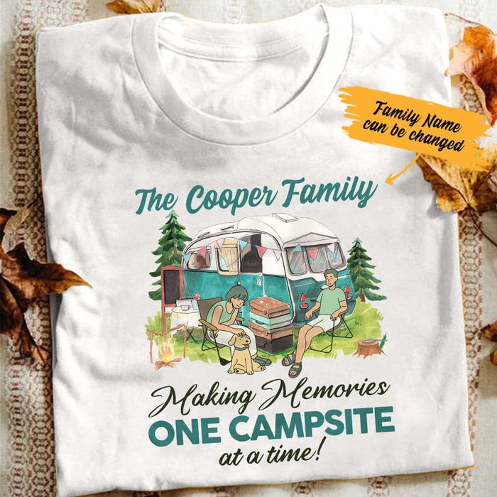 Personalized Camping White T Shirt JN181 87O53 1
