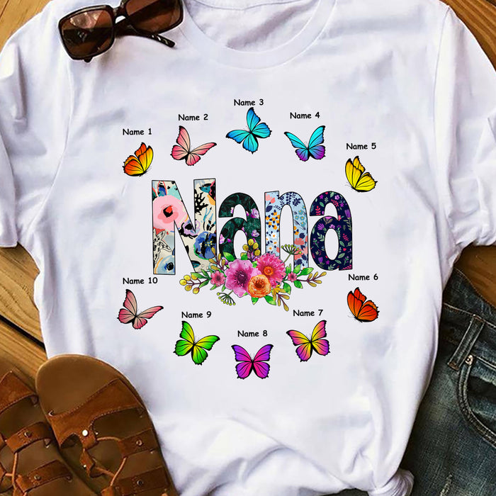 Personalized Grandma T Shirt MY41 26O36 1
