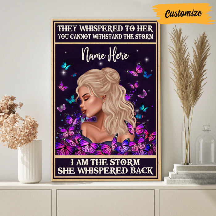 Personalized BWA Storm Poster AG215 30O57 1