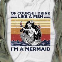 Beach Mermaid White T Shirt JN275 85O57 thumb 1