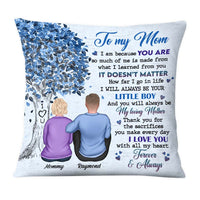 Personalized Gift For Mom From Son Pillow 31976 thumb 1