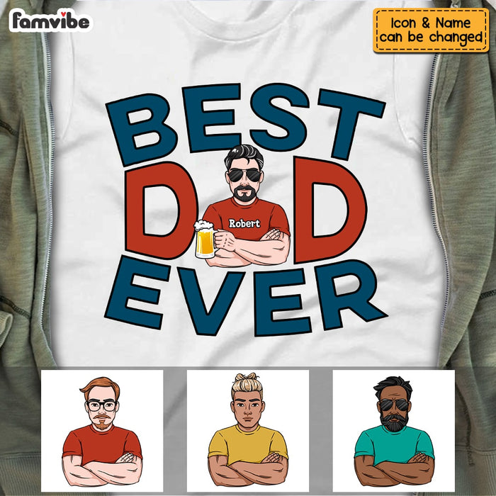 Personalized Dad Grandpa T Shirt MY192 31O53 1