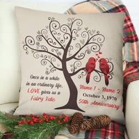 Personalized Fairy Tale Wedding Couple  Pillow SB222 65O36 (Insert Included) thumb 1