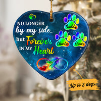 Personalized Dog Cat Memorial Forever In Heart  Ornament OB231 81O36 thumb 1