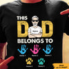 Personalized This Dad Grandpa Belong To T Shirt MY181 95O47 1