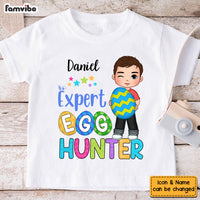 Personalized Easter Gift For Grandson Expert Egg Hunter Kid T Shirt - Kid Hoodie - Kid Sweatshirt 31612 thumb 1