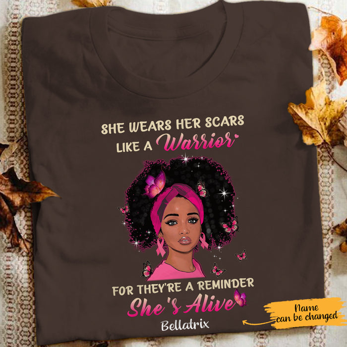 Personalized BWA Breast Cancer A Reminder T Shirt AG81 26O65 1