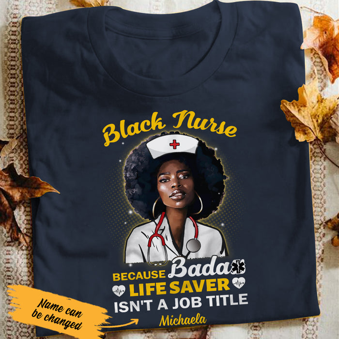 Personalized BWA Nurse Life Saver T Shirt AG112 95O47 1