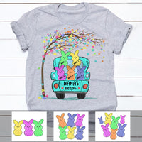 Personalized Grandma Peeps Easter T Shirt FB61 81O57 thumb 1