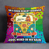 Personalized Hippie Girl Pillow DB13 87O53 1