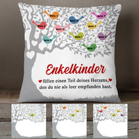 Personalized German Mama Oma Family Tree Mom Grandma Pillow MR294 65O53 (Insert Included) thumb 1