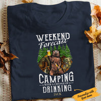 Personalized Camping Bear T Shirt JN51 67O65 thumb 1