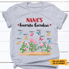 Personalized Grandma Favorite Garden T Shirt MY101 95O47 1