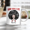 Personalized God Says Mug MR182 26O57 1