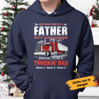 Personalized Dad Trucker Hoodie NB303 87O34 thumb 1