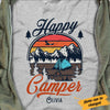 Personalized Camping Happy Camper  T Shirt JN171 87O34 1