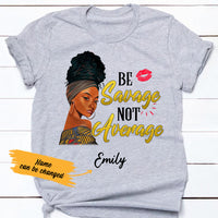 Personalized Be Savage Not Average BWA T Shirt JL253 29O36 thumb 1