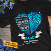Personalized Heaven In Our Home Dad Memorial T Shirt JL292 73O53 1