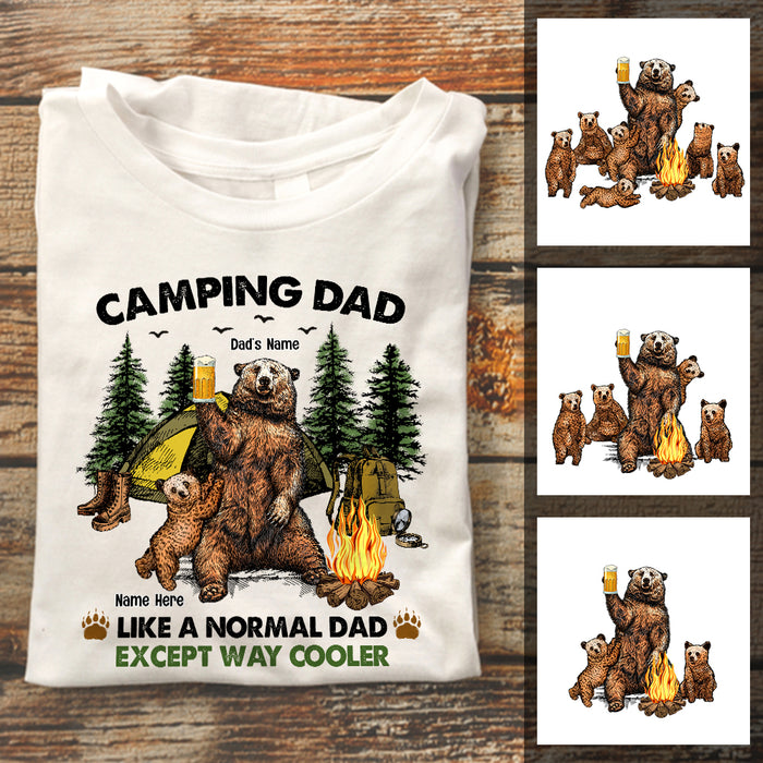 Personalized Dad Grandpa Camping T Shirt MY261 30O47 1