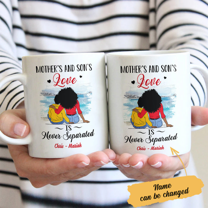 Personalized BWA Mom And Son Love Mug AG91 30O65 1
