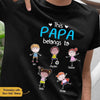 Personalized Dad  T Shirt MY253 73O58 1
