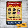 Personalized Grandma Grandpa House Metal Sign JL74 95O53 1