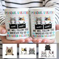 Personalized Cat Personal Stalker Mug MR113 30O60 thumb 1