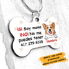 Personalized Perro Soy Mono Spanish Dog I Am Cute Bone Pet Tag AP125 67O57 1