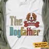Personalized Dog Father Happy Father's Day T Shirt AP206 67O60 1