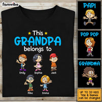 Personalized This Grandpa Belongs Shirt - Hoodie - Sweatshirt OB254 36O53 thumb 1