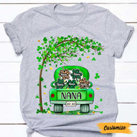 Personalized Grandma Patrick's Day T Shirt FB141 26O47 thumb 1