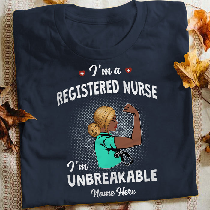 Personalized I Am Nurse T Shirt MR51 30O57 1