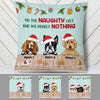 Personalized Dog Christmas  Pillow NB71 26O58 1