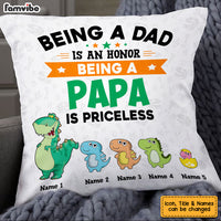 Personalized Love Dad Grandpa Pillow JR132 26O53 thumb 1