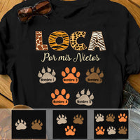 Personalized Grandma Mom Madre Abuela Spanish T Shirt MY53 30O57 thumb 1