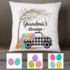 Personalized Grandma Peeps Easter Truck Pillow FB191 81O36 (Insert Included) 1