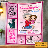 Personalized Gift For Granddaughter Hug This Blanket 31148 thumb 1