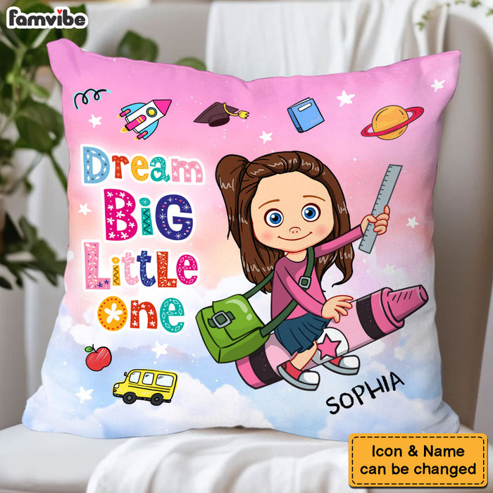 Personalized Dream BIg Little One Pillow 32485 1
