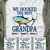 Personalized Fishing Dad Grandpa  T Shirt MR254 65O36 thumb 1