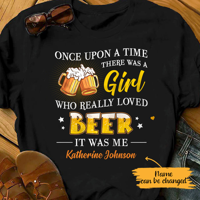 Personalized Once Upon A Time Beer T Shirt JL272 73O65 1