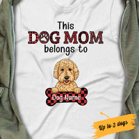 Personalized Dog Mom T Shirt JR231 73O34 thumb 1