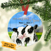 Personalized You Are Mine Cows Couple  Ornament SB151 29O53 1