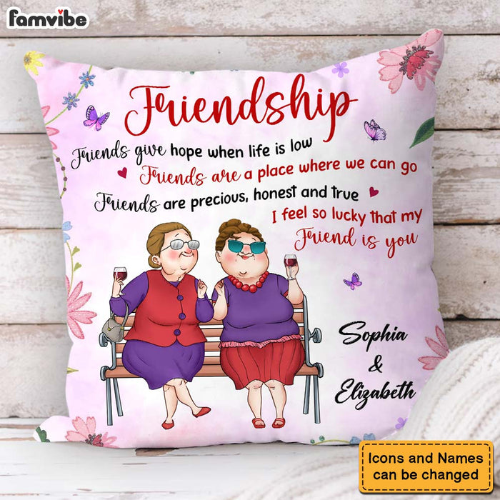 Personalized Gift For Friend Friendship Pillow 30862 1