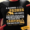 Personalized Dad Camping  Padre Spanish T Shirt AP1413 30O58 1