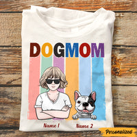 Personalized Dog Mom T Shirt JN243 26O47 thumb 1